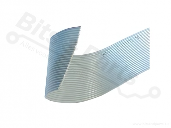 Flat cable 28AWG, 26-pin gray 3m